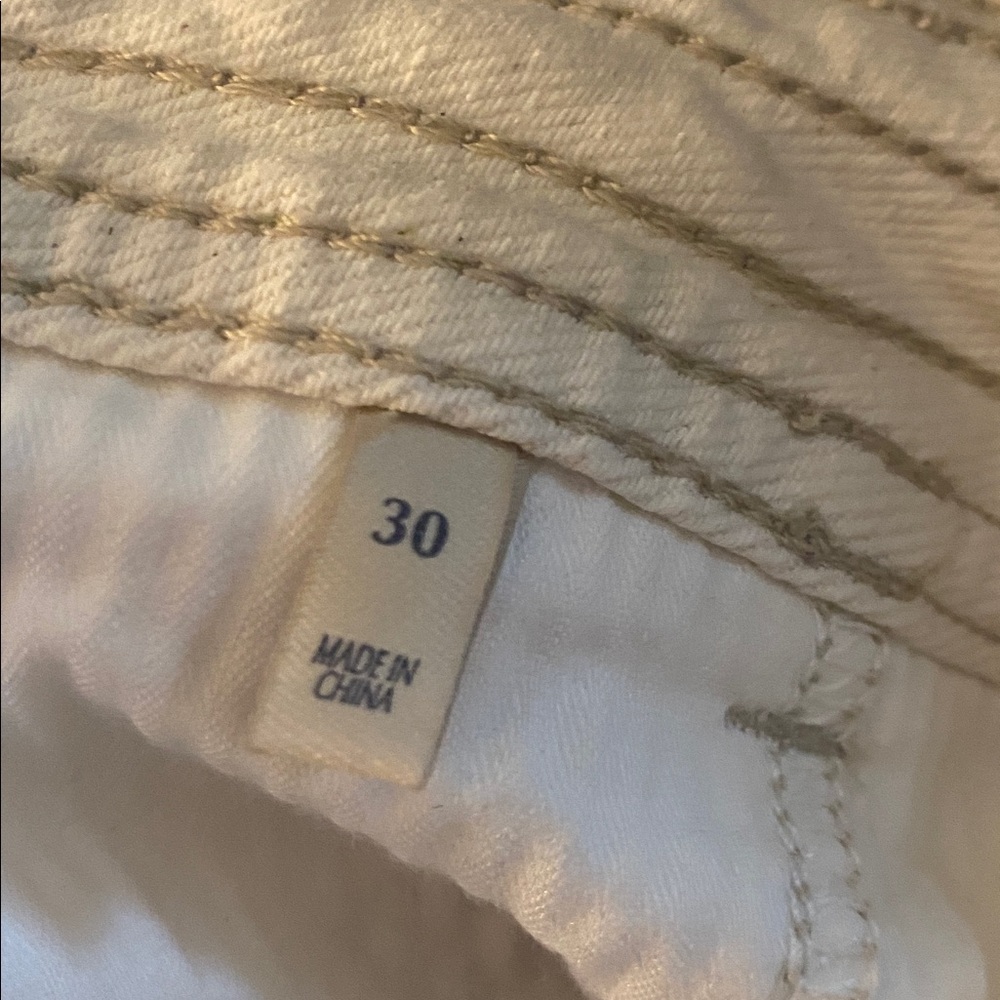 Faherty Cream Harbor Pants - Picture 5 of 8